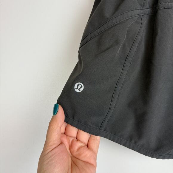 Lululemon Tracker Short 4” Low Rise Black Lined W7AA6S - 6 - Picture 4 of 9